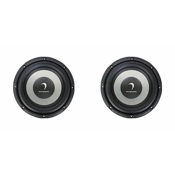 Diamond Audio Two Dmd 10" Dvc 2Ω 200W Rms Subwoofers