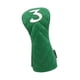 thumbnail image 1 of Funda de madera para palos de golf, portátil, antiarañazos, impermeable, de cuello largo. Verde, 1 of 9