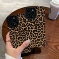 thumbnail image 2 of Applicable iPhone15ProMax iPhone Case Brown Leopard Print XR max Creative Case, 2 of 6
