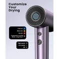 thumbnail image 4 of OSOU Ionic Hair Dryer, High-Speed Blow Dryer - 150,000 RPM Brushless Motor, 500 Million Negative Ions, Ultra-Light & Small, Smart Temp Cont, 4 of 8
