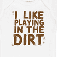 thumbnail image 4 of Inktastic I Like Playing in the Dirt Boys or Girls Baby Bodysuit, 4 of 5