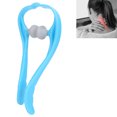thumbnail image 4 of Roller Neck Massage Tool, Eliminate Fatigue Trigger Point Neck Massager Easy To Store Safe To Use  For Home Blue,Black,Green,Pink, 4 of 8