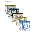 thumbnail image 5 of 5pcs Boys Cute Cartoon Pattern Comfortable Cotton Boxers, Elastic Comfy Underwears, 5 of 5
