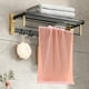 thumbnail image 3 of Juego de toallas de baño de algodón de lujo, ultraabsorbentes y de secado rápido, para un confort estilo spa y hotel. Incluye toalla de mano grande. Aestivo | Naranja | AESTIVO, 3 of 7