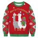 thumbnail image 1 of Suéter de Navidad feo con estampado 3D divertido, suéter Unisex de moda, suéter con capucha de manga larga, fiesta de Navidad divertida de otoño, 1 of 5