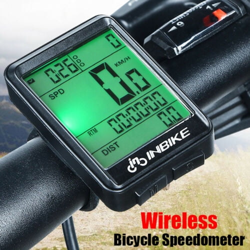 Wireless Cycling Bike Computer Bicycle Waterproof LED Speedometer Odometer hot 