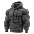 thumbnail image 1 of GFHFHITJ Chandail à Capuchon en Flanelle Vintage pour Hommes, Coupe Ajustée, en Molleton, Style de Rue, Chaud, 1 of 6