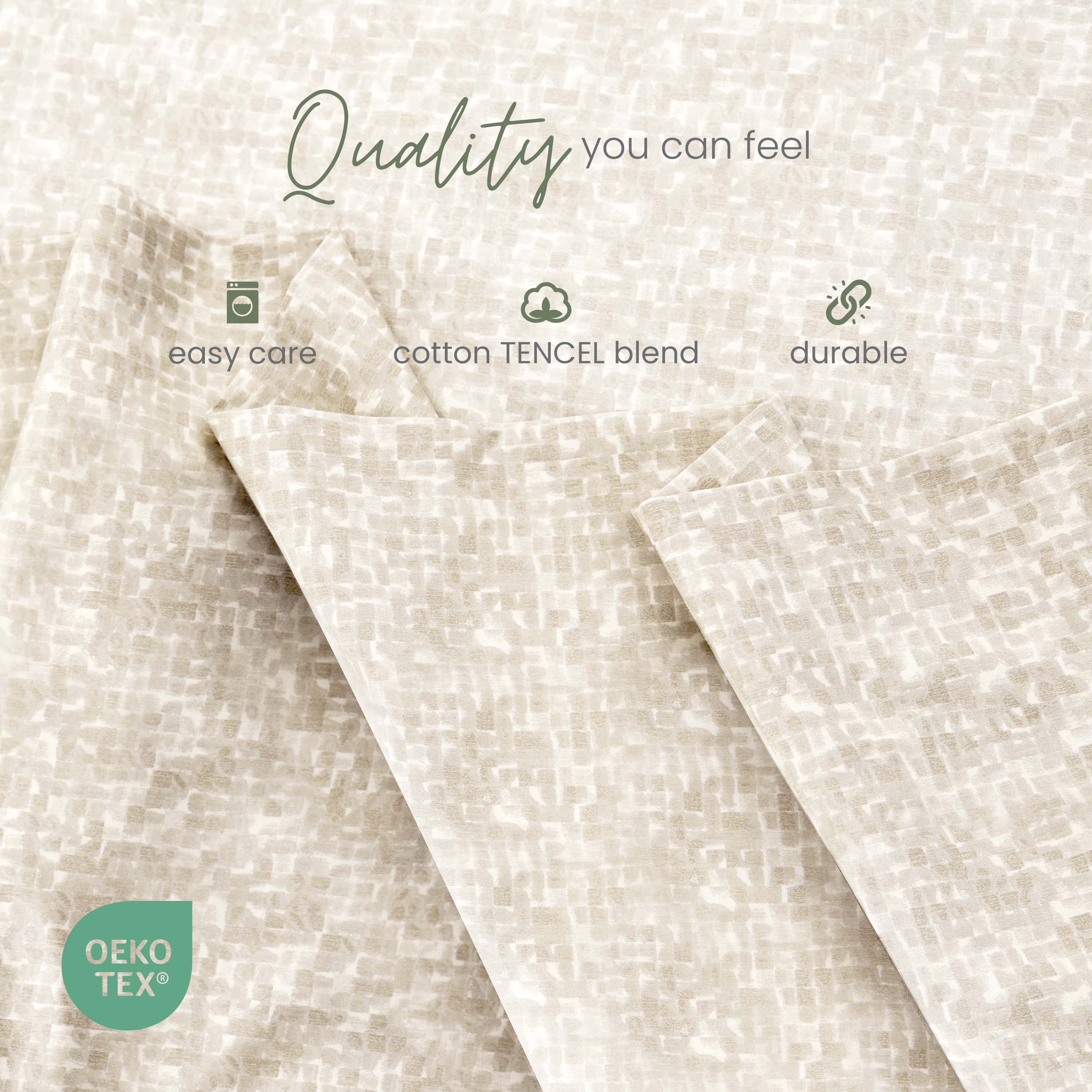 Martex Restore Cooling Bed Sheet Set, Twin, Linen