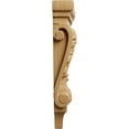 thumbnail image 3 of Ekena Millwork 4 3/4"W x 1 3/4"D x 10"H Small Acanthus Pilaster Wood Corbel, Cherry, 3 of 4