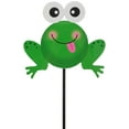 thumbnail image 5 of Northlight Frog Metal Outdoor Garden Stake - 23", 5 of 6