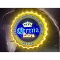 thumbnail image 3 of Queen Sense 24"x24" Coronas Extra Beer Bottle Cap LED Sign Light Neon Signs With Dimmer Party Home Wall Decor Lights W124CECMVVD-XLED, 3 of 4