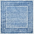 thumbnail image 3 of SAFAVIEH Adirondack Royston Traditional Area Rug, Silver/Blue, 4' x 4' Square, 3 of 6