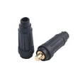 thumbnail image 6 of 1pair DKJ 35 Welding Black DC Power Plug Adapter Machine Cable Connector Black DC Power Plug Adapters 32*14 Mm Length 170 Mm, 6 of 8