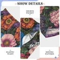 thumbnail image 6 of FORMRS Kids Pajama Pants with Pockets Size 13-14Y Boys Lounge Sleep Bottoms, Vibrant Blooming Flowers, 6 of 8