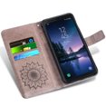 thumbnail image 2 of Phone Case for Samsung Galaxy S8 Active Folio Flip Wallet Case, PU Leather Credit Card Holder Slots Heavy Duty Full Body Protection Kickstand Protective Phone Cover for Galaxy S8 Active Men, Black, 2 of 5