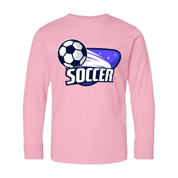 Inktastic Soccer Stars Long Sleeve Youth T-Shirt