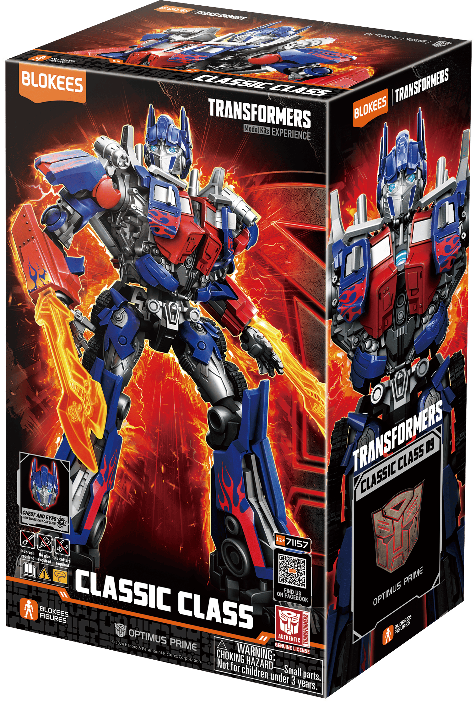 Blokees Transformers Classic Optimus Prime Figure photo 6