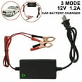 thumbnail image 3 of CARTTOU 12V Portable Auto Car Battery Charger Boat Motorcycle Tender Trickle Maintainer, 3 of 7
