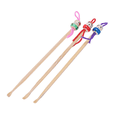 thumbnail image 3 of Bamboo Japanese Doll Ear Wax Pick Spoons Earwax Remover 40Pcs, 3 of 8