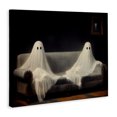 thumbnail image 2 of Spooky Couch Ghost Duo Canvas Art, 40 x 30, Made In USA, 2 of 6