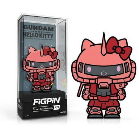 UPC: 0810021537450 | FiGPiN Gundam x Hello Kitty Chars Zaku II #777