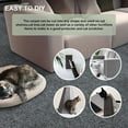 thumbnail image 2 of Cat Scratch Mat, Self Adhesive Cat Scratch Couch Furniture Protector, Trimmable Cats Scratch Pads from Cat Claws Scratching, 11.8 x 39inch, 2 of 8