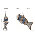 thumbnail image 7 of 3D Wooden Fish-Shaped Welcome Sign, Nautical-Themed Rustic Wall Decor for Beach House and Cottage, Mediterranean Style Hanging Ornament for Front Door Porch Garden and Patio, 7 of 7