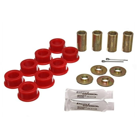 Energy Suspension Gm Corv Diff Strut Bush - Red Fits select: 1966-1982 CHEVROLET CORVETTE