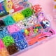 thumbnail image 4 of Juego de bandas de telar de colores, kit de bandas de goma para bricolaje, pulsera, collar, 4 of 5