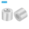 thumbnail image 3 of Unique Bargains 3/16'/5mm Wire Rope Stop Sleeve,Aluminum Crimping Loop Sleeve,Silver, 20 Pack, 3 of 5