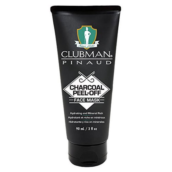 Clubman Pinaud Máscara facial peel-off de carbón, hidratante y