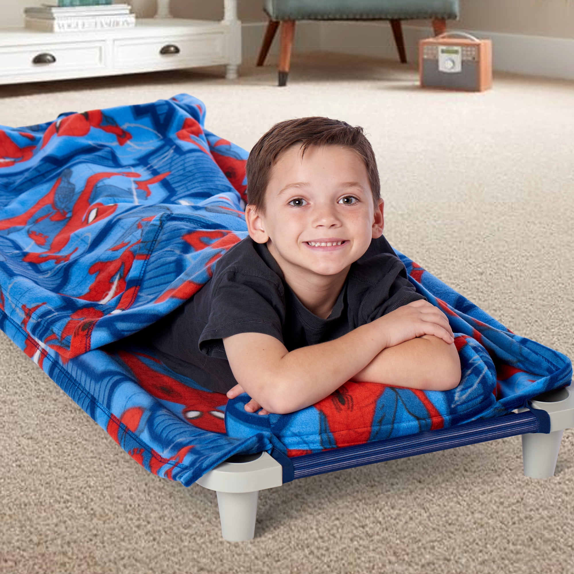 Rollee Pollee Spider-Man Totally Spidey Fleece Blanket Set 50 x 55 Inches