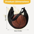 thumbnail image 5 of Basketball Training Net Bag Single Shoulder Bag Training Backpacks Crossbody Soccer Volleyball Storage Bag, 5 of 7