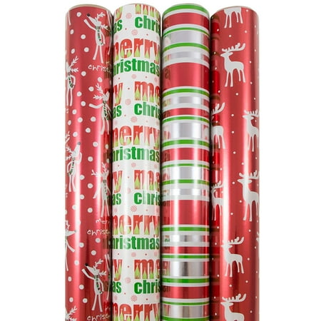 jam paper gift wrap assortments premium wrapping paper christmas design set reigning reindeer - Walmart Christmas Wrapping Paper jam paper gift wrap assortments premium wrapping paper christmas design set reigning reindeer - Walmart Christmas Wrapping Paper