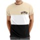 thumbnail image 1 of Mens Casual Pantalones Cortos Cuello Redondo Patchwork Suéter Blusa de Fitness, Camisetas para Hombre, 1 of 4