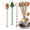 Multicolor, variant on 30Pcs Halloween Swizzle Sticks, 7 Inch Ghost Drink Cocktail Stirrers Reusable Stir Sticks for Halloween Summerween Party Supplies Milk Tea Table Decoration Bar Home