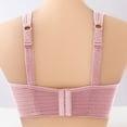 3Pack Plus Size Bras for Women Comfort Wirefree Lift & Support Everyday Bra Summer Thin Full