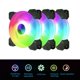 thumbnail image 5 of Ventilador de refrigeración YONGSHENG 120mm RGB 3 uds, 5 of 5