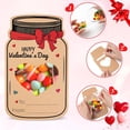 thumbnail image 6 of Valentines Day Gifts for Kids 60Pack Mason Jar Happy Valentines Cards Valentine Exchange Cards for Boys Girls School Class Classroom Party Favors (Candy Not Included), 6 of 6