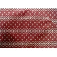 thumbnail image 5 of oneOone Cotton Silk Red Fabric Ikat Craft Projects Decor Fabric Printed By The Yard 42 Inch Wide, 5 of 6