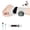 White-1pcs, variant on Wrist Massager for Carpal Tunnel, Rechargeable Adjustable Electric Heating Pad with 8 Modes, 30 Intensity Levels, Magnetic Detachable for Home Office