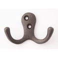 thumbnail image 2 of Alno A903-CHBRZ Hooks Double Hook Chocolate Bronze, 2 of 7