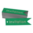 thumbnail image 1 of Inkdotpot Real Rose Gold Foil Invitation Party Tags Favor Hang Paper Tags 50 Pieces, 1 of 6