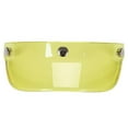 thumbnail image 2 of Universal 3 Snap-Button Visor Flip Up Wind for Open Face Motorcycle Helmet, 2 of 6