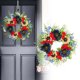 thumbnail image 5 of Coronas de Puerta de Primavera para la Puerta Delantera Afuera Simulada Corona de Flores Decoración Colgante de la Puerta para Boda Al Aire Libre de Interior Bienvenida, 5 of 8
