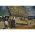thumbnail image 3 of George Wesley Bellows 14x11 Black Modern Framed Museum Art Print Titled - Builders Of&nbsp;Ships (1916), 3 of 5
