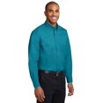 thumbnail image 4 of Port Authority Long Sleeve Easy Care Shirt-M (Teal Green), 4 of 6