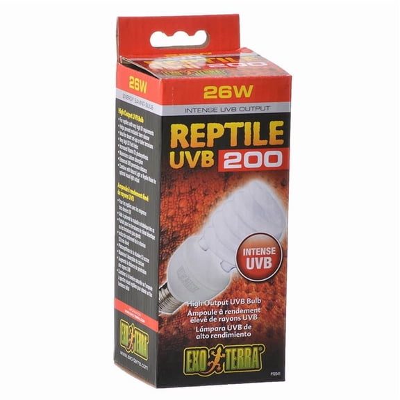 Exo-Terra Reptile UVB200 HO Bulb - 26 Watt (US) / 25 Watt (Europe)