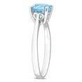 thumbnail image 3 of Everly Women's Topaz Sterling Silver Ring, 3 of 8