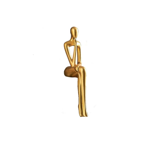 Adorno abstracto de resina para escritorio, para decorar el salón, el dormitorio o el estudio, escultura decorativa, figurita.